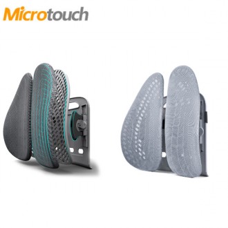 bob Micro Touch 3중 쿠션 입체듀얼 허리 등받이 허리쿠션 차량/사무용의자 디럭스 스탠다드 옵션선택