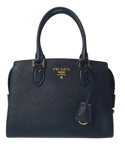 PRADA 사피아노 투웨이백 블랙